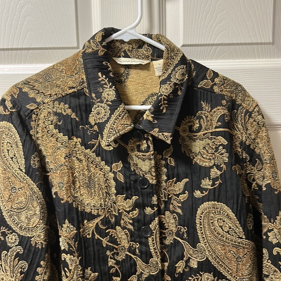 Vintage French Laundry Demask Paisley Tapestry-Gorgeous!! - Picture 6 of 6